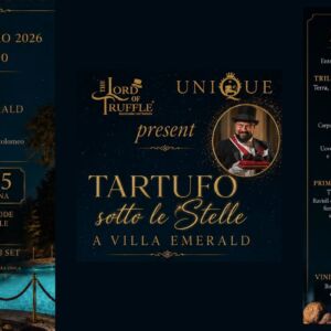 Tartufo Sotto le Stelle a Villa Emerald